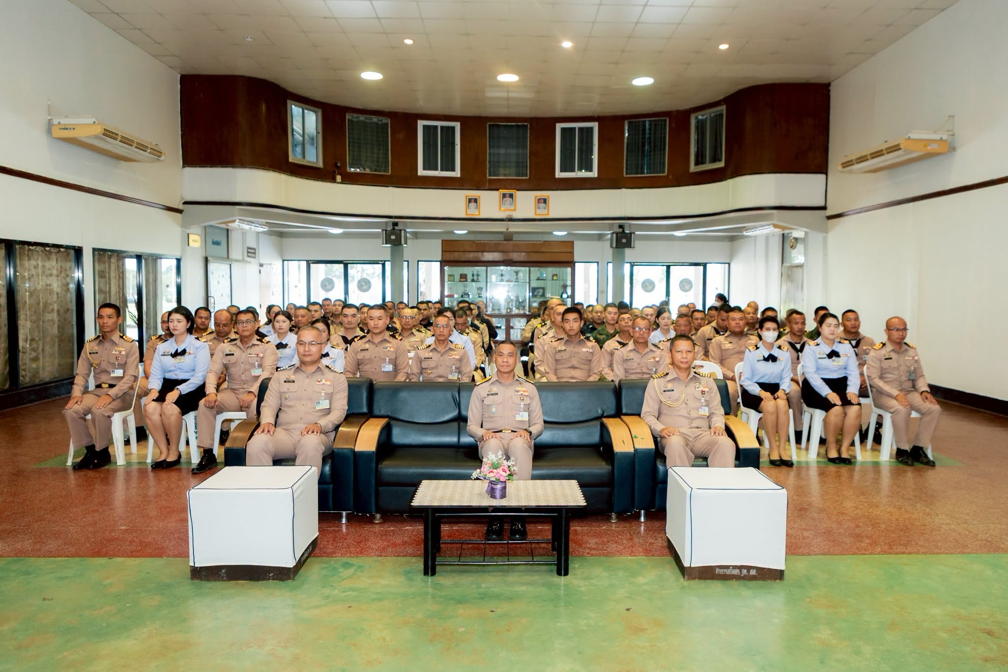 ฐานทัพเรือสัตหีบ มุ่งเน้นการสร้างภูมิคุ้มกันทางความรู้และกฎหมายแก่กำลังพล